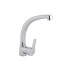 Grifo de cocina monomando caño conformado serie basic cromo genebre