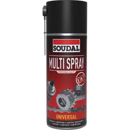 Lubricante spray multiusos 200 ml soudal