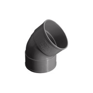 Codo evacuacion PVC h-h 45º Ø 32MM hidrotecnoagua