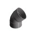 Codo evacuacion PVC h-h 45º Ø 32MM hidrotecnoagua