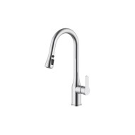 Grifo de cocina monomando caño alto extensible trazo verhal