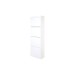 Zapatero metalico dunne 4 modulos 136CM blanco domopak