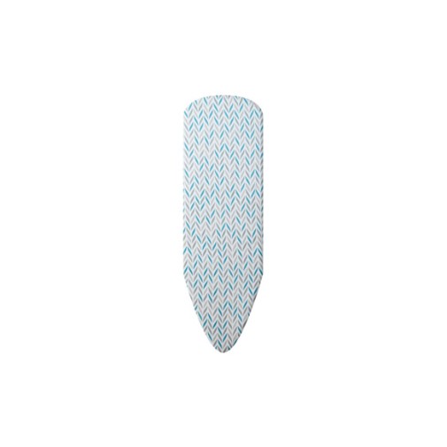Funda mesa planchar elastica 130 x 48CM zig zag azul/gris duett