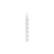 Base multiple con interruptor blanco 6 tomas 3MT arteconfort