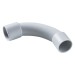 Curva rigida PVC gris 5 unid 90º 25MM tupersa