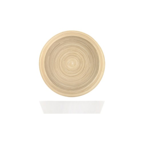 Bol bambu blanco svasata Ø 26 x 5,5 cm h&h