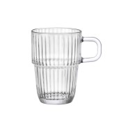 Taza vidrio grabado barshnie 315 ml bormioli