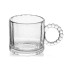 Taza vidrio rayado 31CL 2UN royal norkfolk