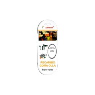 Goma olla presion super rapida silicona blanca tipo mf sanfor