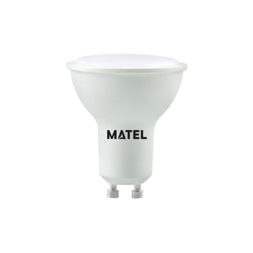 Bombilla dicroica LED GU10 8W 800LM 2700K matel