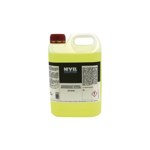 Desengrasante general biodegradable alcalino 5 l nivel
