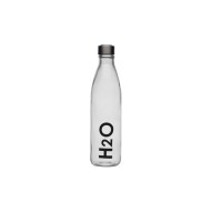 Botella agua H2O 1 l transparent versa