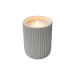 Vela dolo de cera y ceramica 20 lm luz efecto llama pilas (2AAA) 10X8 cm newgarden
