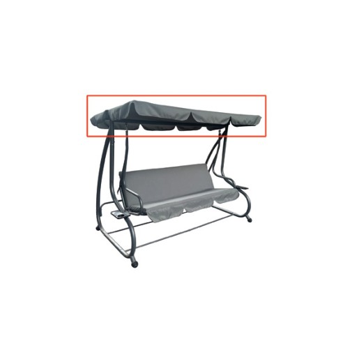 Toldo para balancin cod. 23003802 gris import