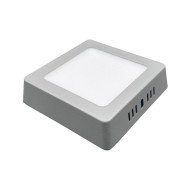 Downlight LED superficie cuadrado gris kone 20,3CM 18W 1800LM 6000K cristalrecord