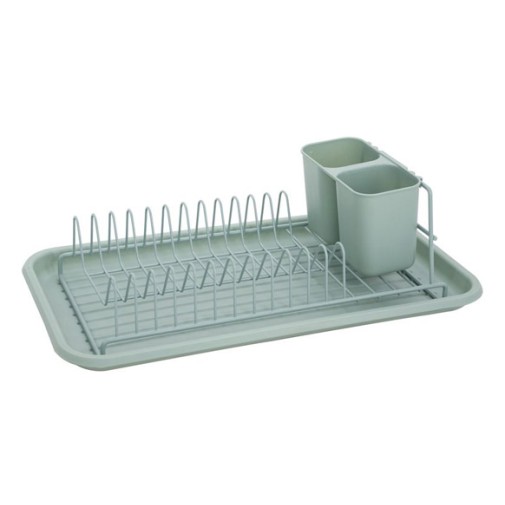 Escurreplatos verde menta 44X24X12CM d'casa