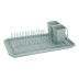 Escurreplatos verde menta 44X24X12CM d'casa