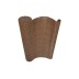 Mimbre sintetico ceo fence 2 x 3 m marron claro Natuur
