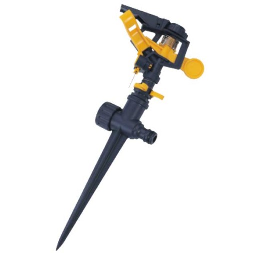 Aspersor cabezal impacto con piqueta ironside garden