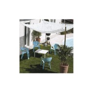 Toldo vela sombreo triangular camuflaje 3,6 x 3,6 x 3,6 m blanco Natuur