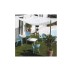 Toldo vela sombreo triangular camuflaje 3,6 x 3,6 x 3,6 m blanco Natuur