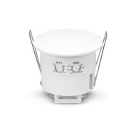 Detector presencia real empotrable angulo 360º 4 mts reg. crepuscular garza