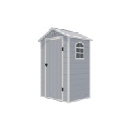 Caseta resina serie ave sin suelo 1,39M² 134X104X204CM Natuur