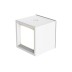 Lampara pared interior cuadrada inalambrico blanca box 8 300LM 3000K IP20 newgarden