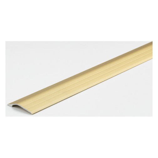 Tapajuntas desnivel aluminio adhesivo 90CM oro arcansas