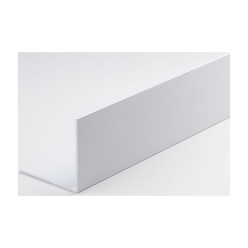 Angulo aluminio 2M 3X3CM blanco arcansas