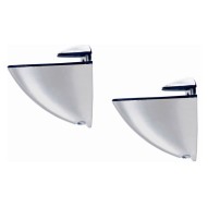 Soporte estante microclip blanco 2UDS fepre