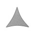 Toldo vela sombreo triangular heatshield 180 gr 3,6 x 3,6 x 3,6 m antracita coolaroo