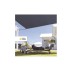 Toldo vela sombreo rectangular heatshield 180 gr 5 x 3 m antracita coolaroo