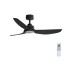 Ventilador de techo adriana negro Ø122CM 24W arteconfort
