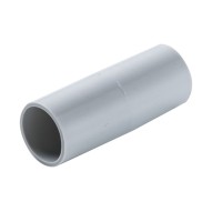 Manguito union rigigo PVC gris 5UNID 25MM tupersa