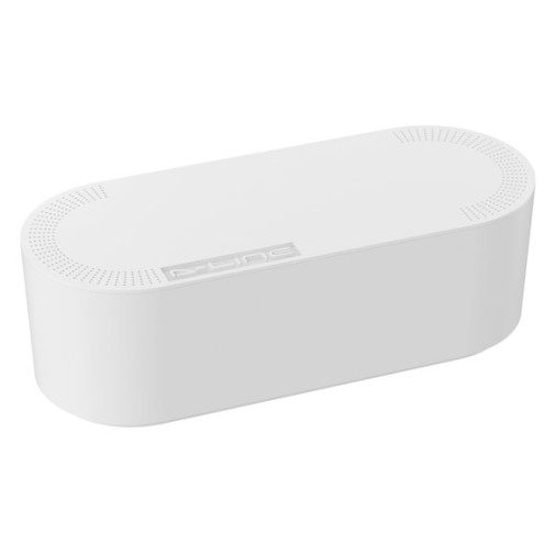 Caja gestion de cables pequeña d-line blanca luceco