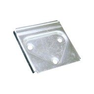 Placa cartela acero cincado 50X50MM 50UDS Micel