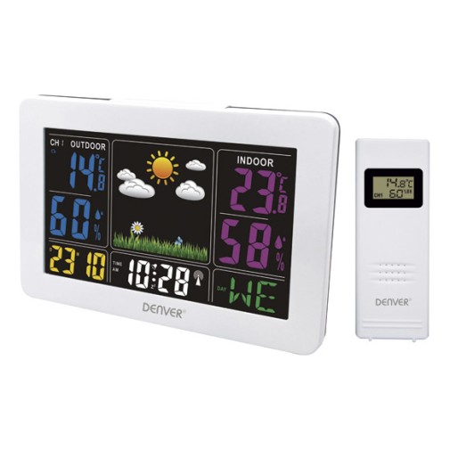 Estacion meteorologica WS-540 W interior exterior a color denver
