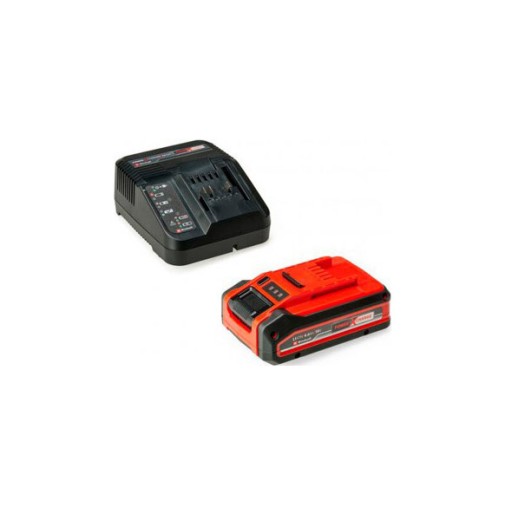 Cargador+bateria kit power-x 18V + 18V 4.0 Ah plus starter Einhell