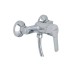 Grifo de ducha monomando con kit basik crom genebre