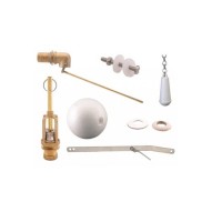 Kit completo wc valvula 4 guias metalgrup