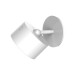 Lampara pared interior redonda inalambrico blanca roll 8 300LM 3000K IP20 newgarden