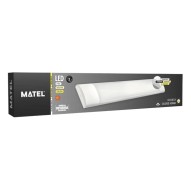 Pantalla LED pc aluminio 60CM 24W 2200LM cct IP20 matel