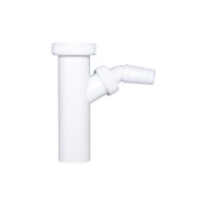 Enlace recto sifon con toma lavadora Ø 40 mm 1"½ crearplast