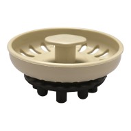 Tapon cesta desague Ø113 blanco crearplast