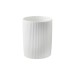 Bote porcelana grabada utensilios cocina blanco rayas d'casa