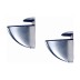 Soporte estante microclip plata mate 2UDS fepre