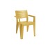 Sillon resina apilable julie mostaza keter