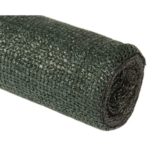 Malla sombreadora polietileno 80GR 1,5X50M verde oscuro Natuur