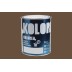 Esmalte sintetico antioxido brillo 750 ml pardo kolorea